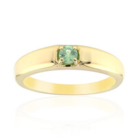 Anello in oro con Demantoide del Madagascar (John Ferry)