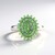Anello in argento con Tsavorite del Kenya