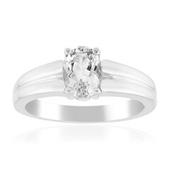Herkimer Quarz-Silberring