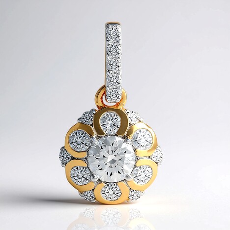 Ciondolo in oro con Diamante SI1 (G) (Annette)