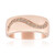 Zilveren ring met I1 Argyle-Rose de France diamanten (Annette)