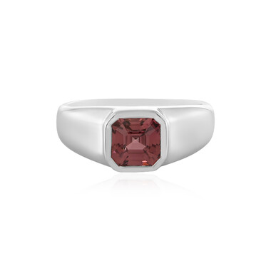 Anello in argento con Zircone Rosa