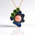 Collana in argento con Opale Rosa (Adela Silber)