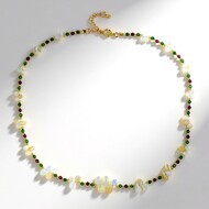 Collana in argento con Opale di Welo (Riya)