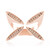 Anello in argento con Diamante Argyle Rose de France I1 (Annette)