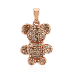 Ciondolo in oro con Diamante Rose de France SI1 di Argyle