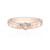Bague en argent et Morganite