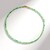 Collana in argento con Crisoprasio