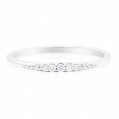 Anello in oro con Diamante SI2 (G) (Annette)