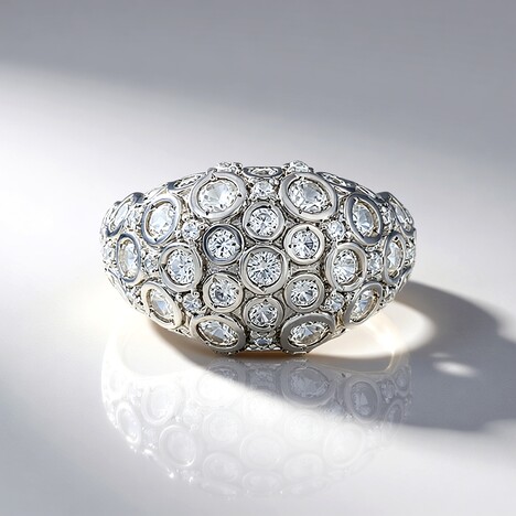 Anello in argento con Zircone