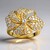 Anello in argento con Topazio Bianco (Adela Silber)