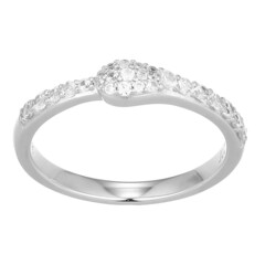 Anillo en plata con Zircón (Adela Silber)