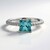 Anello in argento con Zircone Ratanakiri