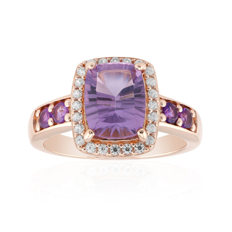 Amethyst Silver Ring