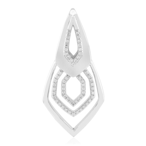 Gouden hanger met SI2 (H) Diamanten (de Melo)