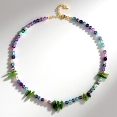 Collana in argento con Nefrite