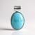 Ciondolo in argento con Larimar (MONOSONO COLLECTION)