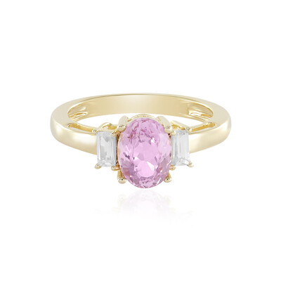Anello in argento con Kunzite