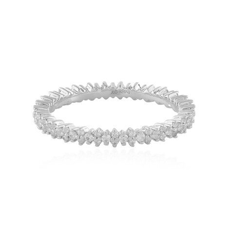 Zircon Silver Ring