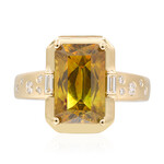 Bague en or et Sphalérite (CIRARI)