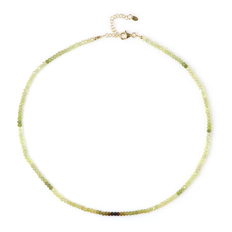 Collana in argento con Grossularia