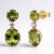 Orecchini in oro con Peridoto Dashihe  (CIRARI)
