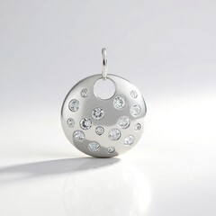 Ciondolo in argento con Zircone (de Melo Essence)