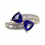 AAA-Tansanit-Goldring