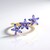 Anello in oro con Tanzanite (de Melo Gold)
