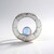 Ciondolo in argento con Opale di Welo (MONOSONO COLLECTION)