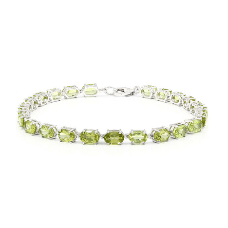 Bracciale in argento con Peridoto
