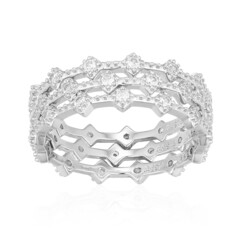 Bague en argent et Zircon