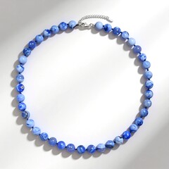 Collana in argento con Agata della Mongolia