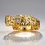 Anello in oro con Diamante Champagne I2 (Ornaments by de Melo)