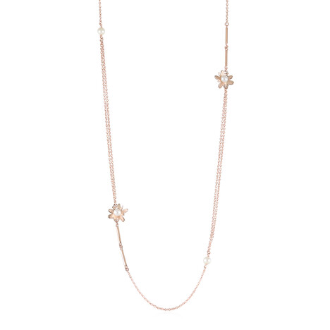 Collar en plata con Perla blanca Freshwater