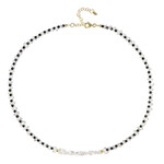 Collana in argento con Quarzo Herkimer