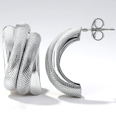 Boucles d'oreilles en argent