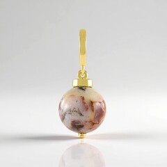 Ciondolo in argento con Mexican Agate (MONOSONO COLLECTION)