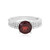 Mozambique Garnet Silver Ring