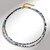 Collana in argento con Apatite Blu Neon