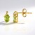 Orecchini in argento con Peridoto