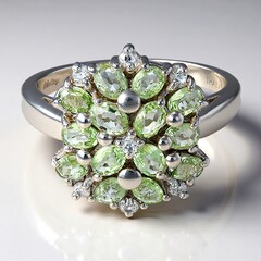 Anello in argento con Tormalina Paraíba