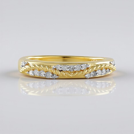 Bague en argent et Diamant I2 (I)