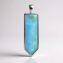 Ciondolo in argento con Larimar