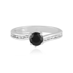 Anello in argento con Spinello Nero