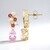 Orecchini in oro con Kunzite Patroke (Adela Gold)