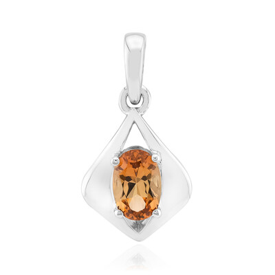 Tepetate Topaz Silver Pendant