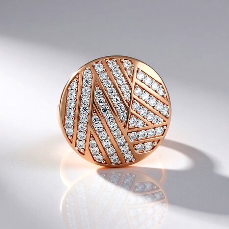 Anello in argento con Zircone (KM by Juwelo)