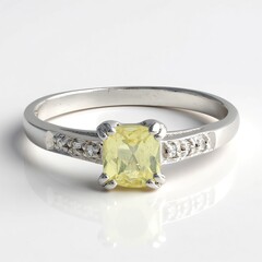 Anello in argento con Apatite Xia