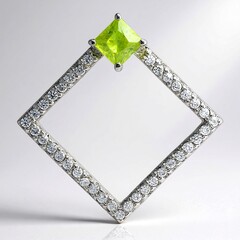 Ciondolo in argento con Sfene